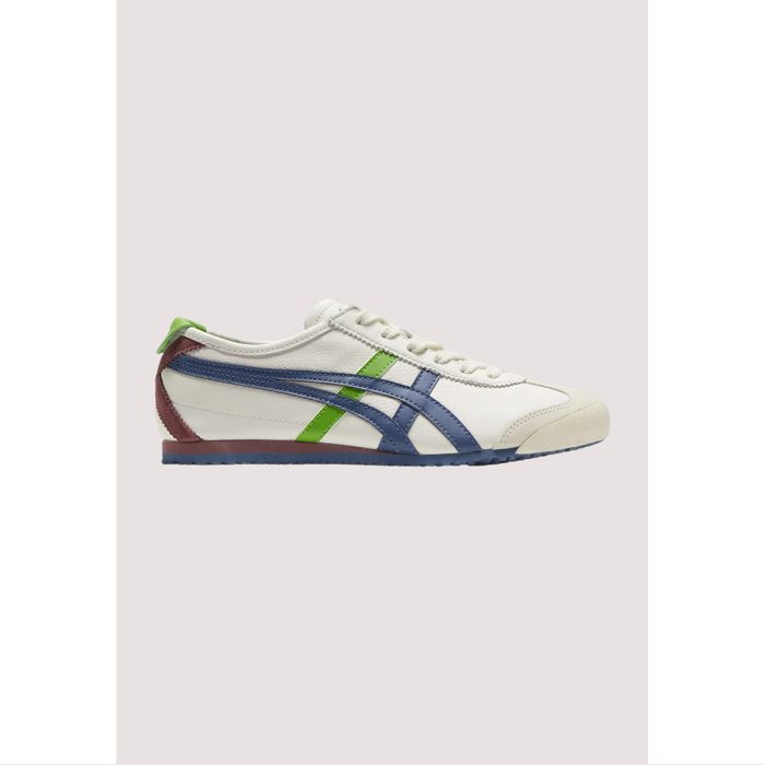 TIGER MEXICO 66 CREAM MAKO BLUE GREEN MAROON