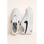 AIR FORCE 1 '07 LOW – WHITE WITH BLACK SWOOSH