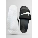 NIKE ALL BLACK-WHITE TICK REBELLION ADELIDE SLIDE