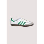 ADIDAS SAMBA OG SHOES – CLOUD WHITE & GREEN