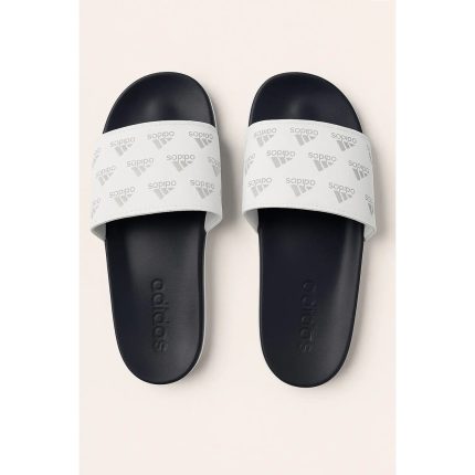 ADIDAS BLACK WHITE PRINTED SLIDE (PREMIUM QUALITY)
