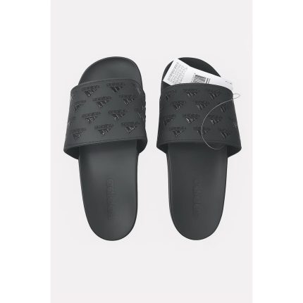 ADIDAS FULL BLACK PRINTED SLIDE (PREMIUM QUALITY)