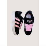 ADIDAS CAMPUS 00S BLACK PINK STRIPE WOMEN SHOES