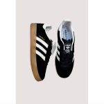 ADIDAS GAZELLE INDOOR BLACK WHITE GUM