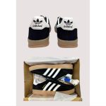 ADIDAS GAZELLE INDOOR BLACK WHITE GUM