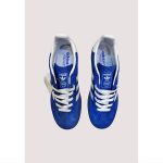 ADIDAS GAZELLE β INDIGO BLUE / WHITE WITH GOLDEN GUM SOLE