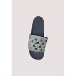 ADIDAS GREY-BLACK PRINTED SLIDE (PREMIUM QUALITY)