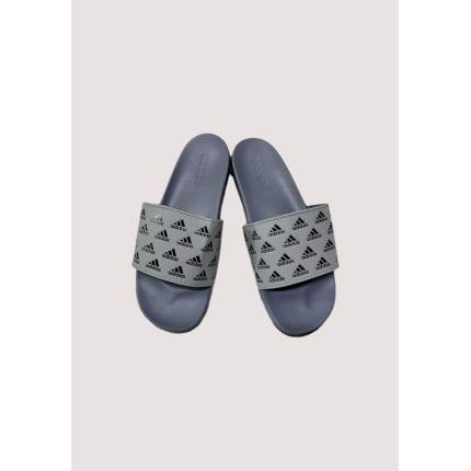 ADIDAS GREY-BLACK PRINTED SLIDE (PREMIUM QUALITY)