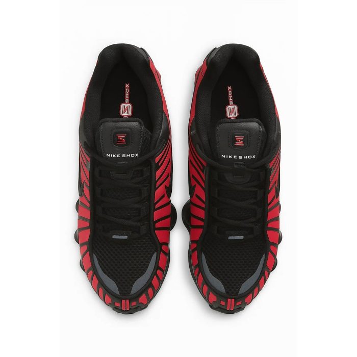NIKE SHOX TL – UNIVERSITY RED & BLACK