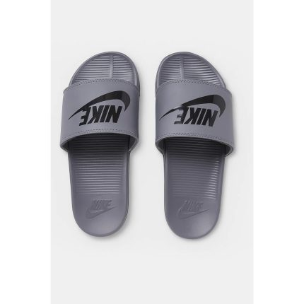 NIKE BENASSI JDI SLIDES COOL GREY/BLACK